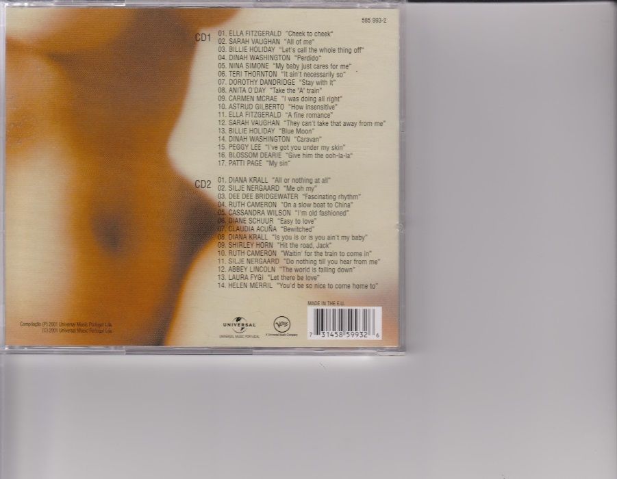 Women & More Women - The best jazz vocals (CD duplo)