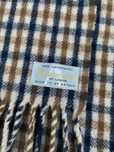 Aquascutum of London Vintage Pure Lambswool Scarf вінтажний шарф