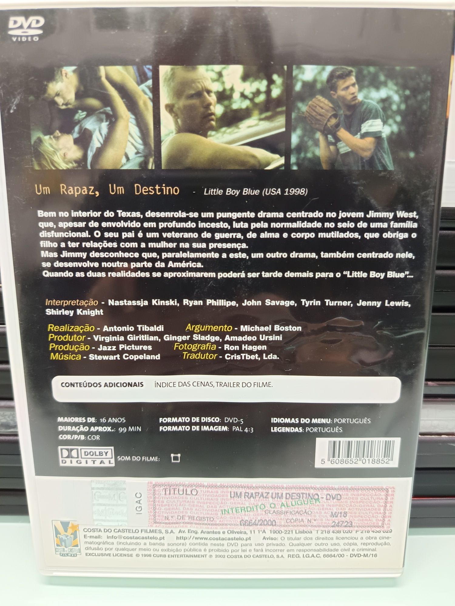 DVD um rapaz um destino
