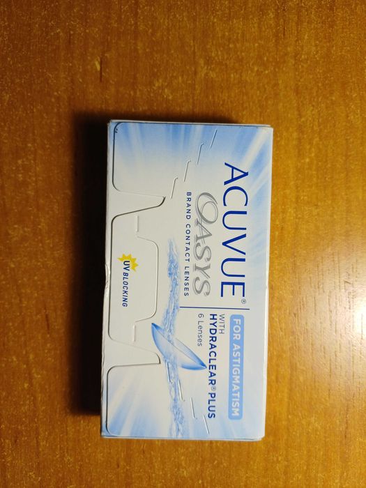 Acuvue Oasys for astigmatism - soczewki kontaktowe
