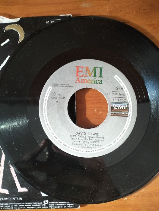 Disco de vinil single David Bowie