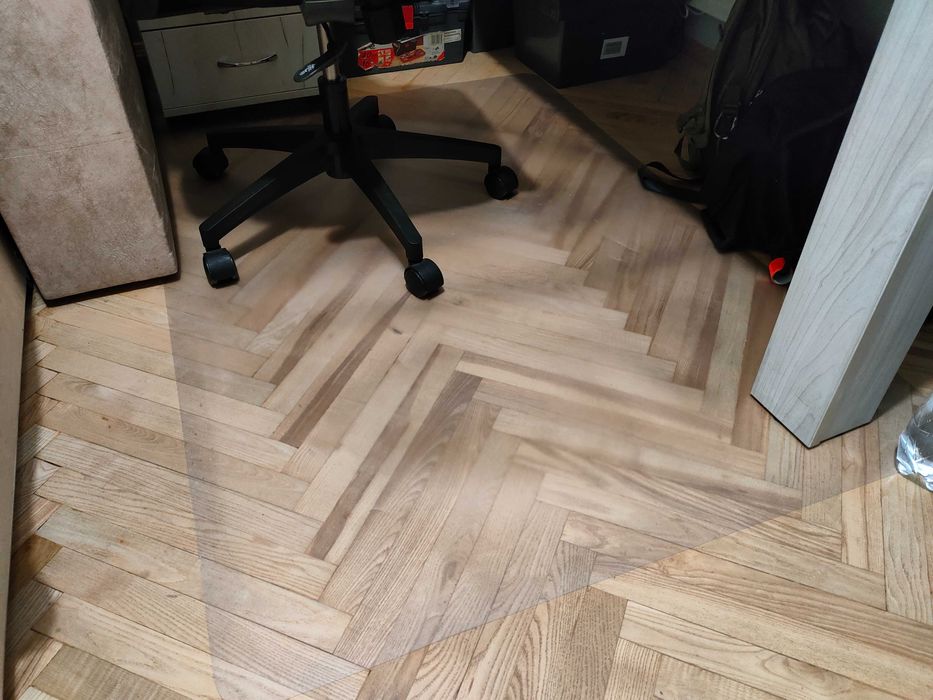 Коврик прозрачный защитный под компьютерное кресло 0.5 мм 100х140 см