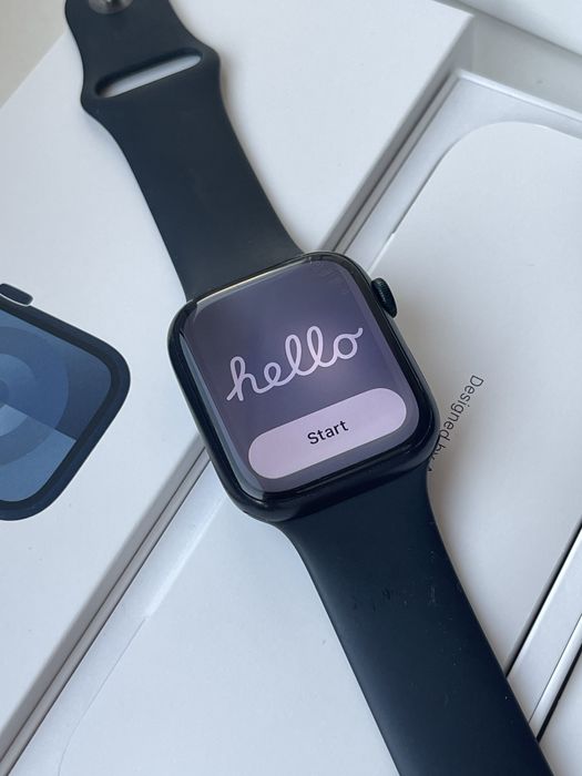 Apple watch 9 45mm | повний комплект | АКБ 89 % |