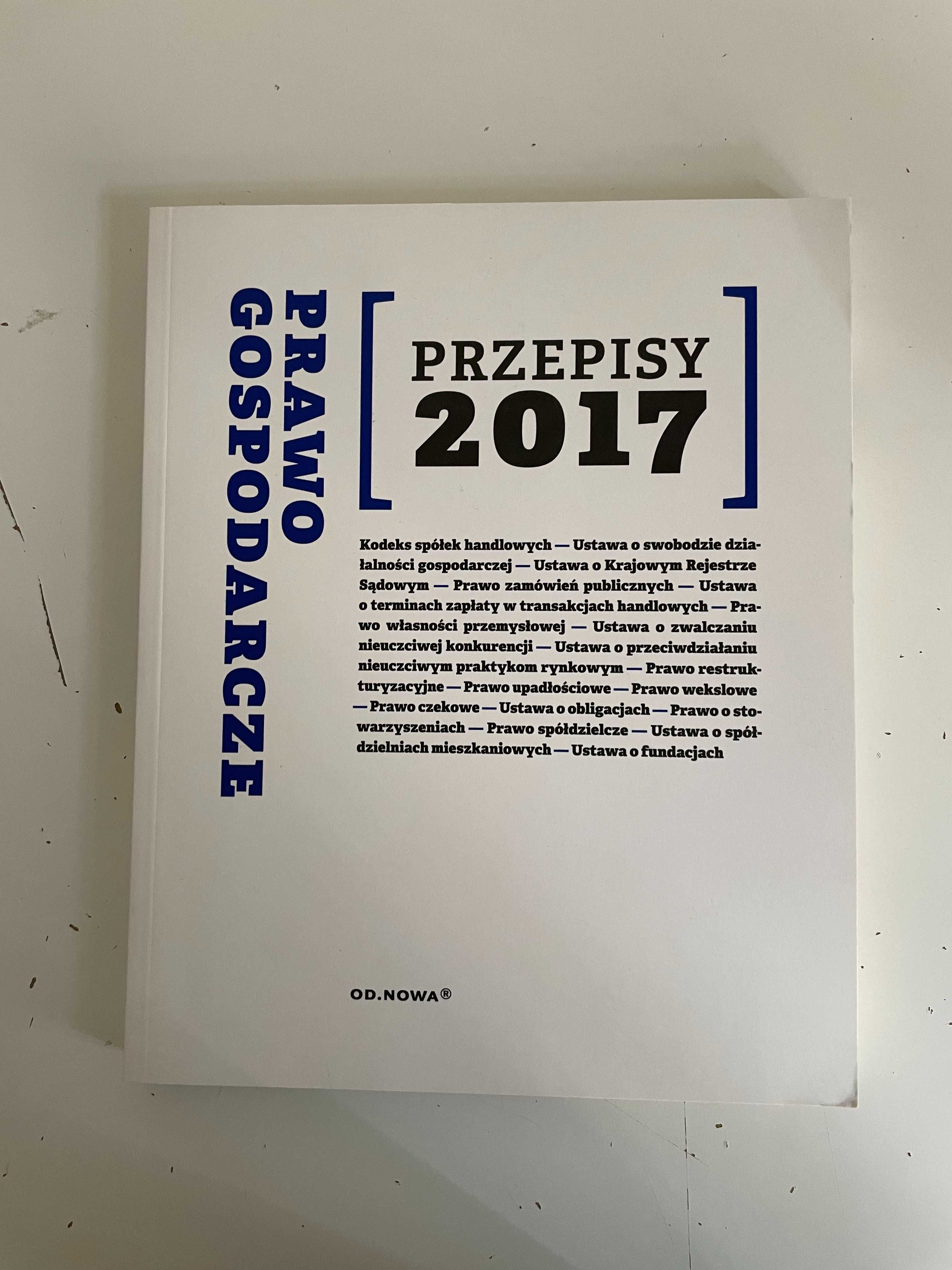 HIT! Książka Prawo Gospodarcze : Przepisy 2017 ! SUPERCENA !