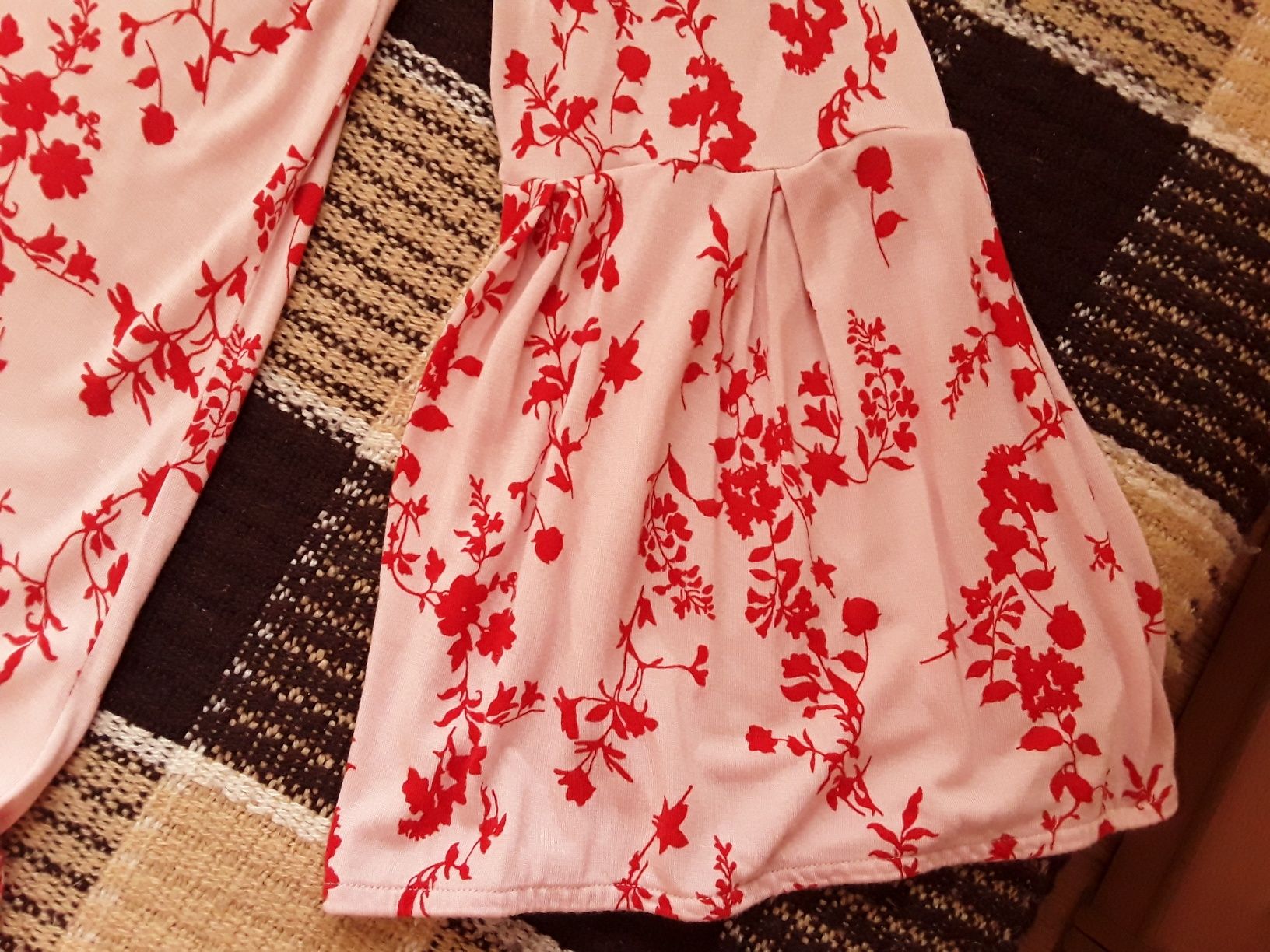 Bluzka jasny róż H&M
