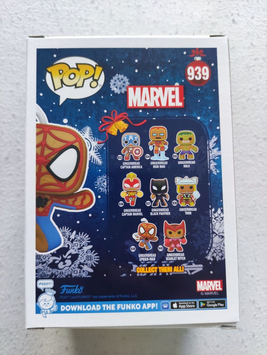 Funko POP Spider-Man kolekcja świąteczna gingerbread nr.939