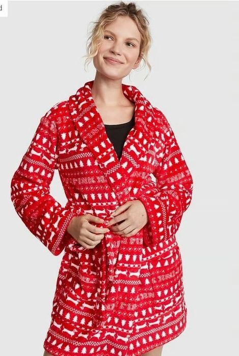 Плюшевий халат від  Victoria's Secret. Оригінал. Новий, із бирками.