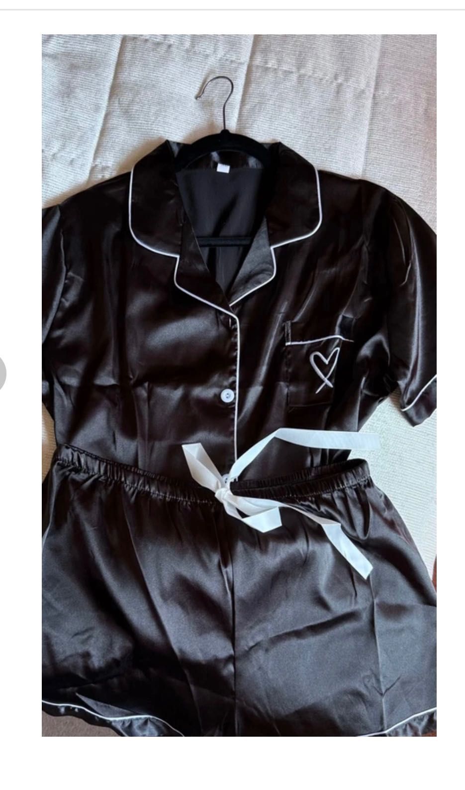 Pijama acetinado de Senhora