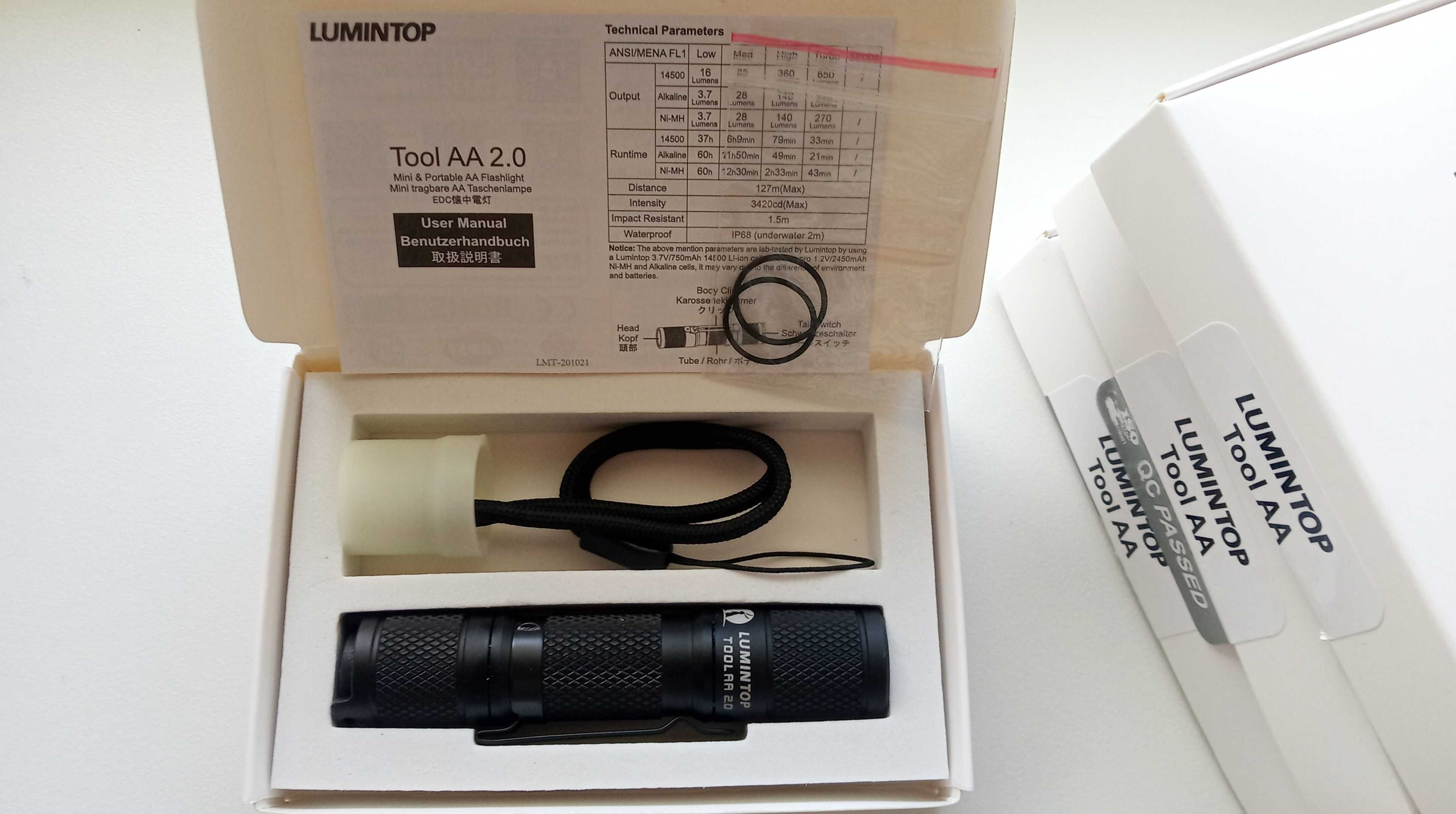Lumintop Tool AA Nichia