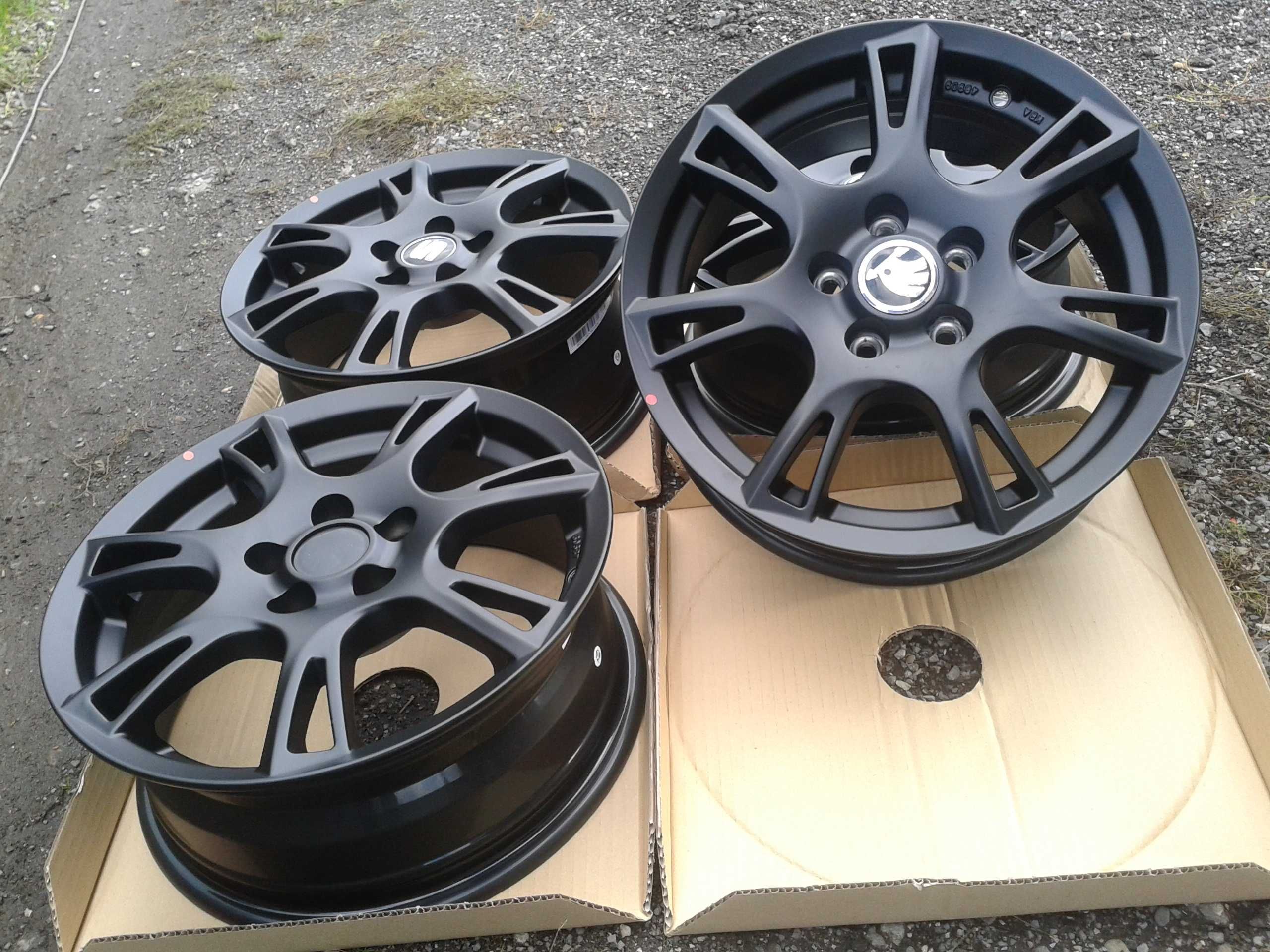 oryginalne nowe felgi r15 seat skoda 5x100 volkswagen mielec audi 6j