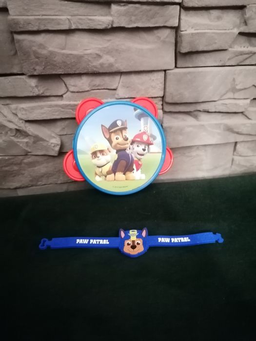 Psi Patrol tamburyn i opaska na rękę