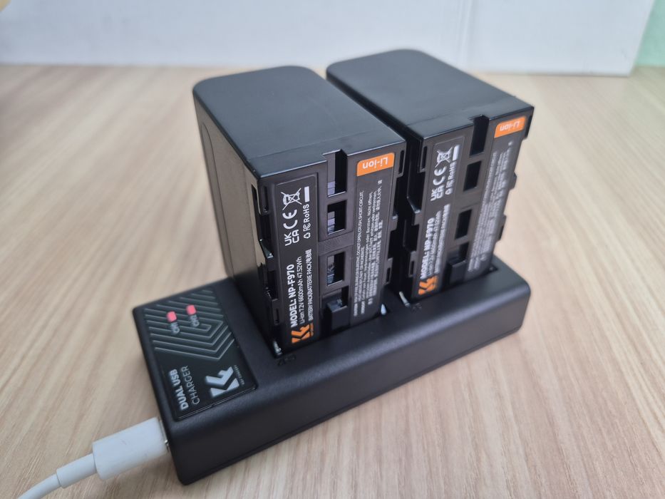 Акумулятори NP-F970 6600 мАh 2шт. + зарядка