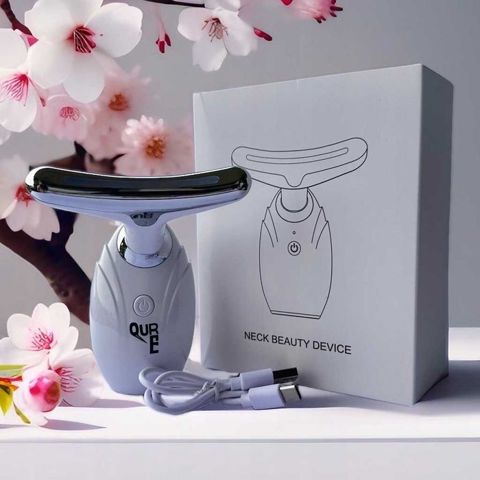 BOSKI MASAŻER soniczny do ujędrniania twarzy szyjii dla żony odmładza