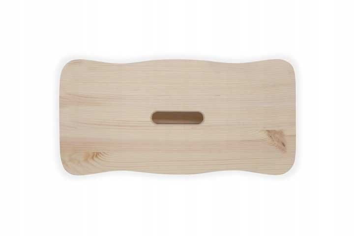 Stołek Taboret Drewniany Ryczka Krzesełko Zydel Wysokość 21cm Mocny