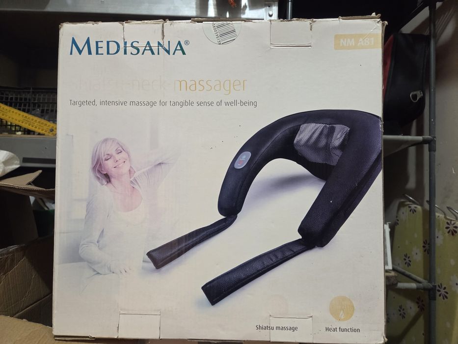 Masażer medisana karku i ramion funkcją grzania