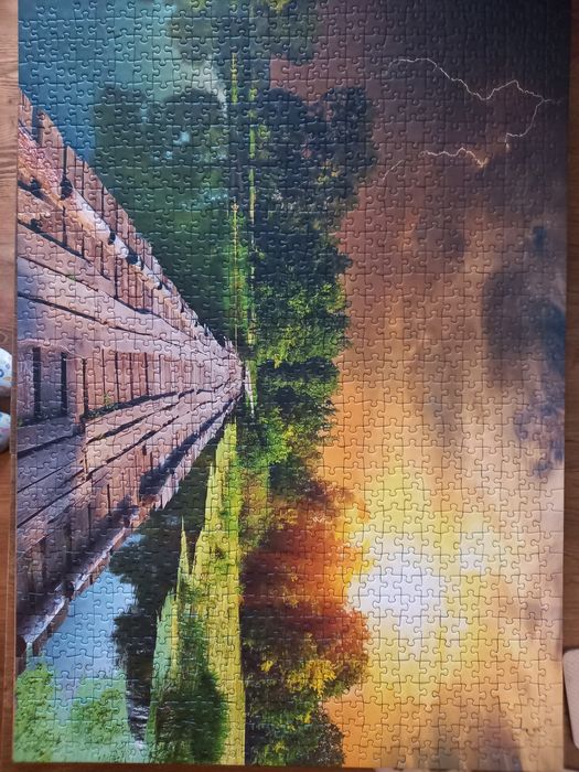 Puzzle 1000 Ravensburger Mystic Skies Nature Edition