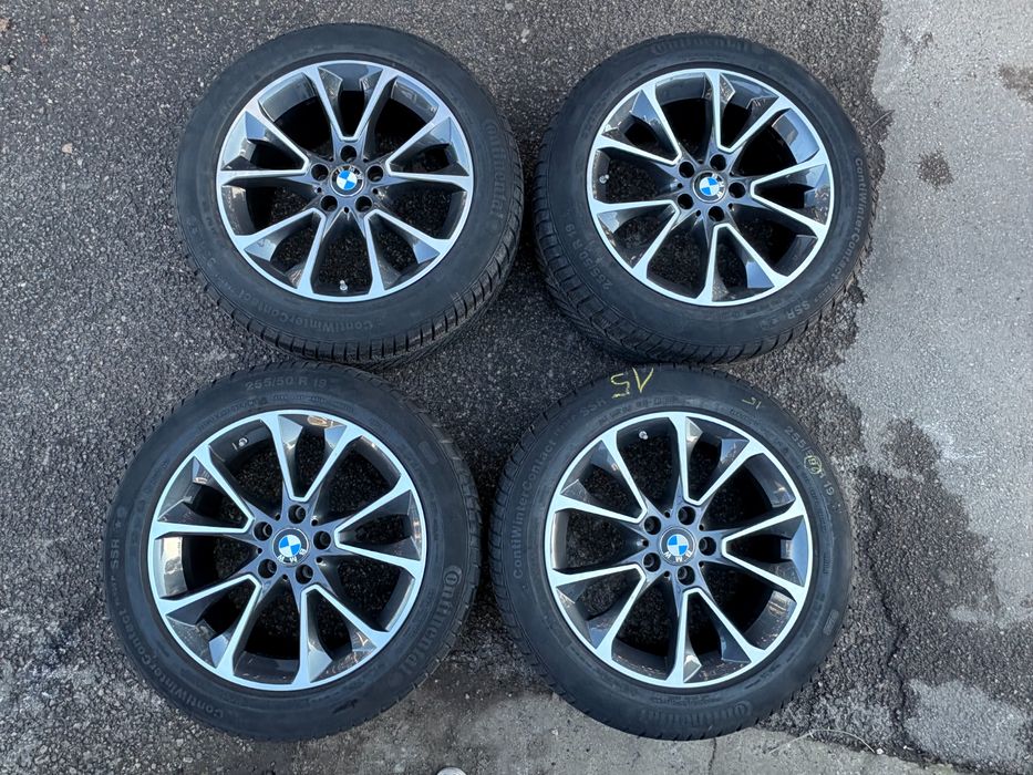 Komplet kół BMW 9.0x19" 5x120 ET48 aluminiowe, opony zima KU15057