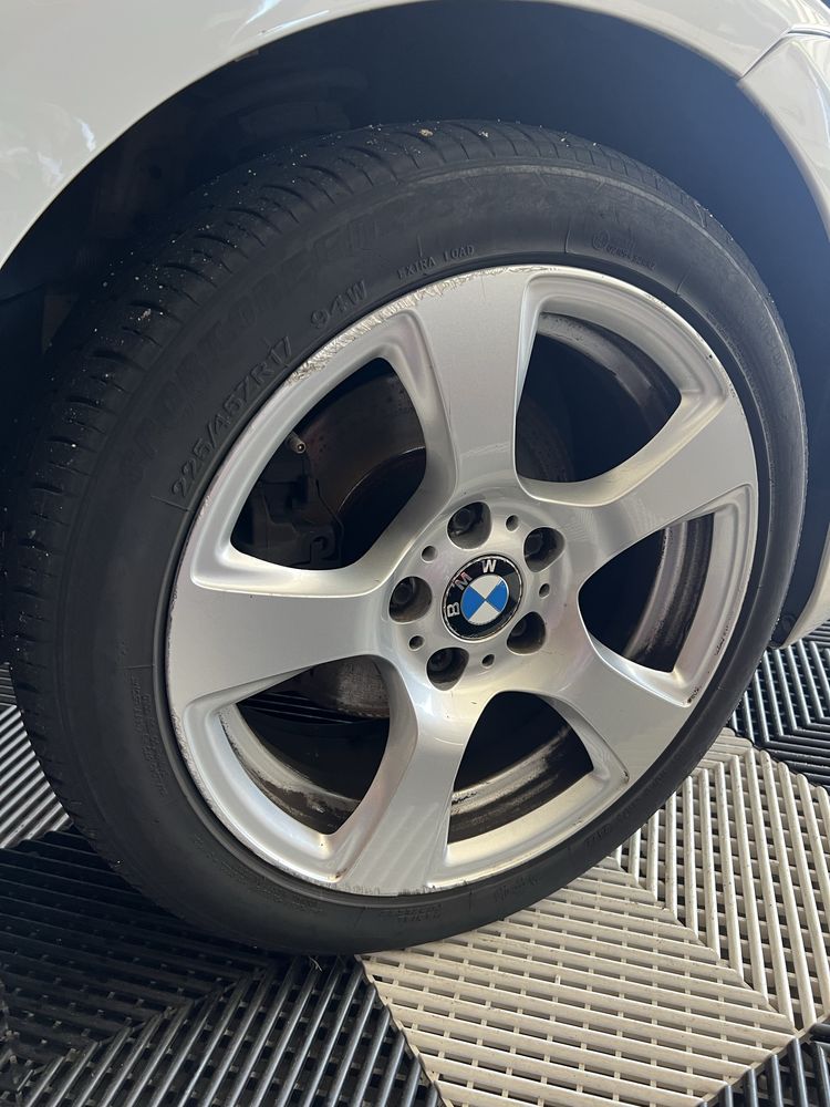 4 jantes 17 BMW 5x120 com pneus 225/45ZR17