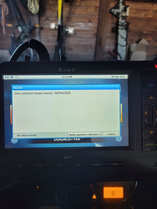 TESTER diagnostyczny G scan 2