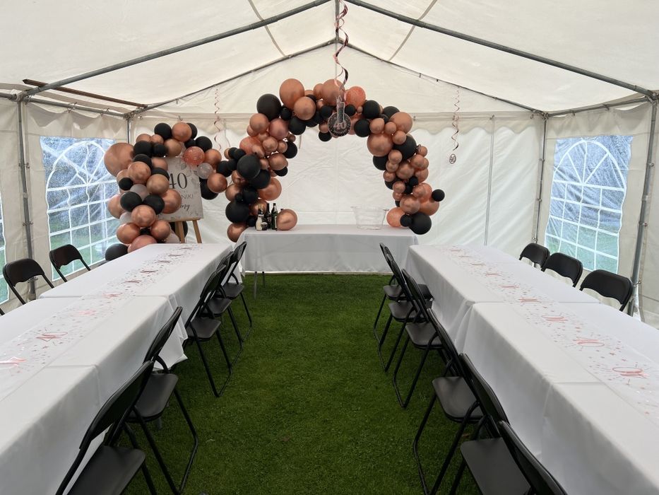 Wynajem namiotów,ławostołów, krzeseł. Wypożyczenie namiotu.