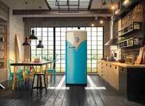 OKAZJA! Unikalna Lodówka Gorenje OBRB153BL A+++ 154cm RETRO VW BLUE