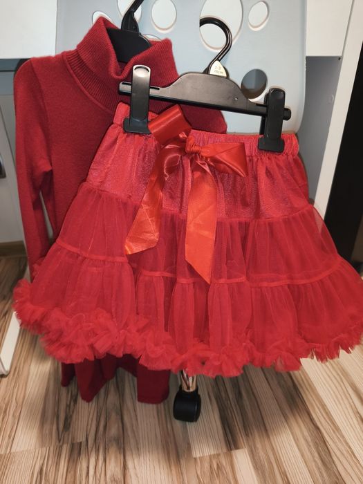 Spódnica tiulowa+ sukienka cool club 116