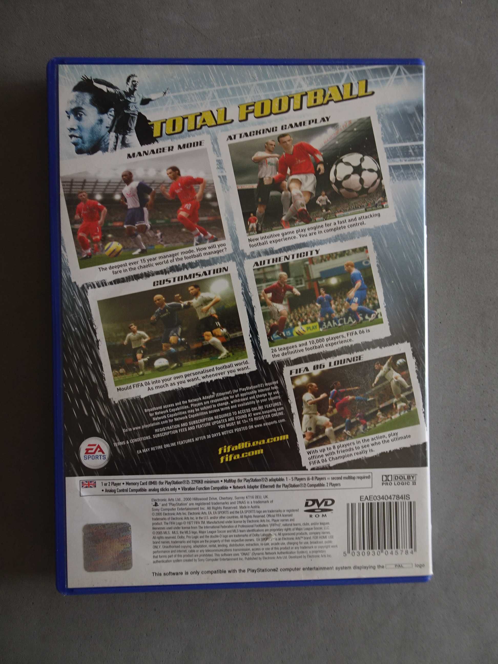 Jogo Playstation 2 PS2 - FIFA 06 FIFA 2006