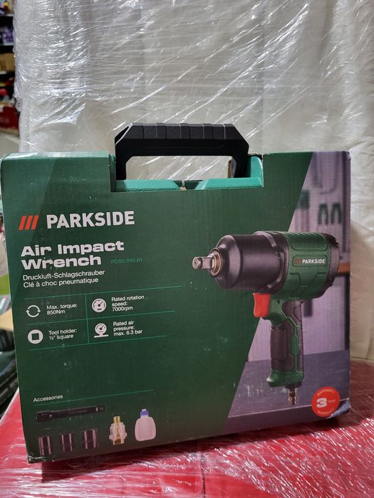 Пневмотичний ударний гайковерт Parkside PDSS 850 A1