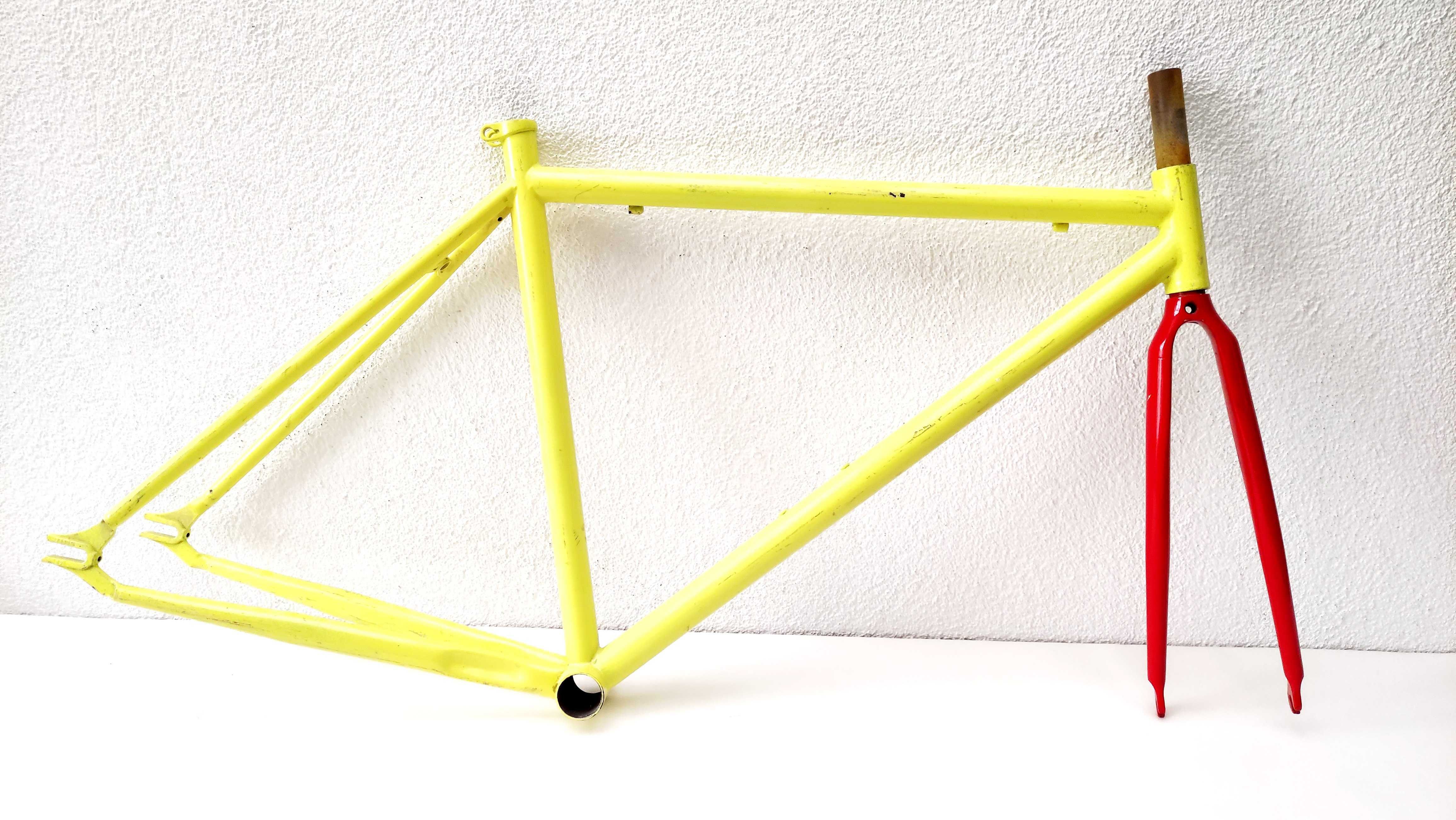 NOWA Rama Frameset Szosa TT Ostre Koło Tor Single Lo-Pro poziome haki