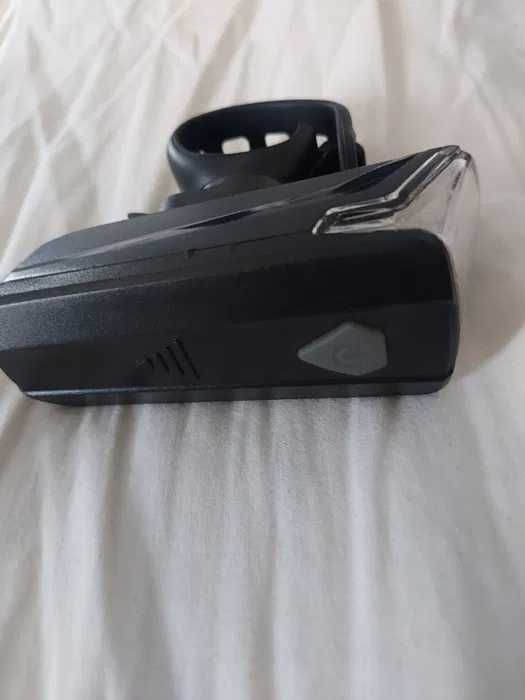 Lampka rowerowa hulajnoga przednia z bateriami widoczność drogowa bike