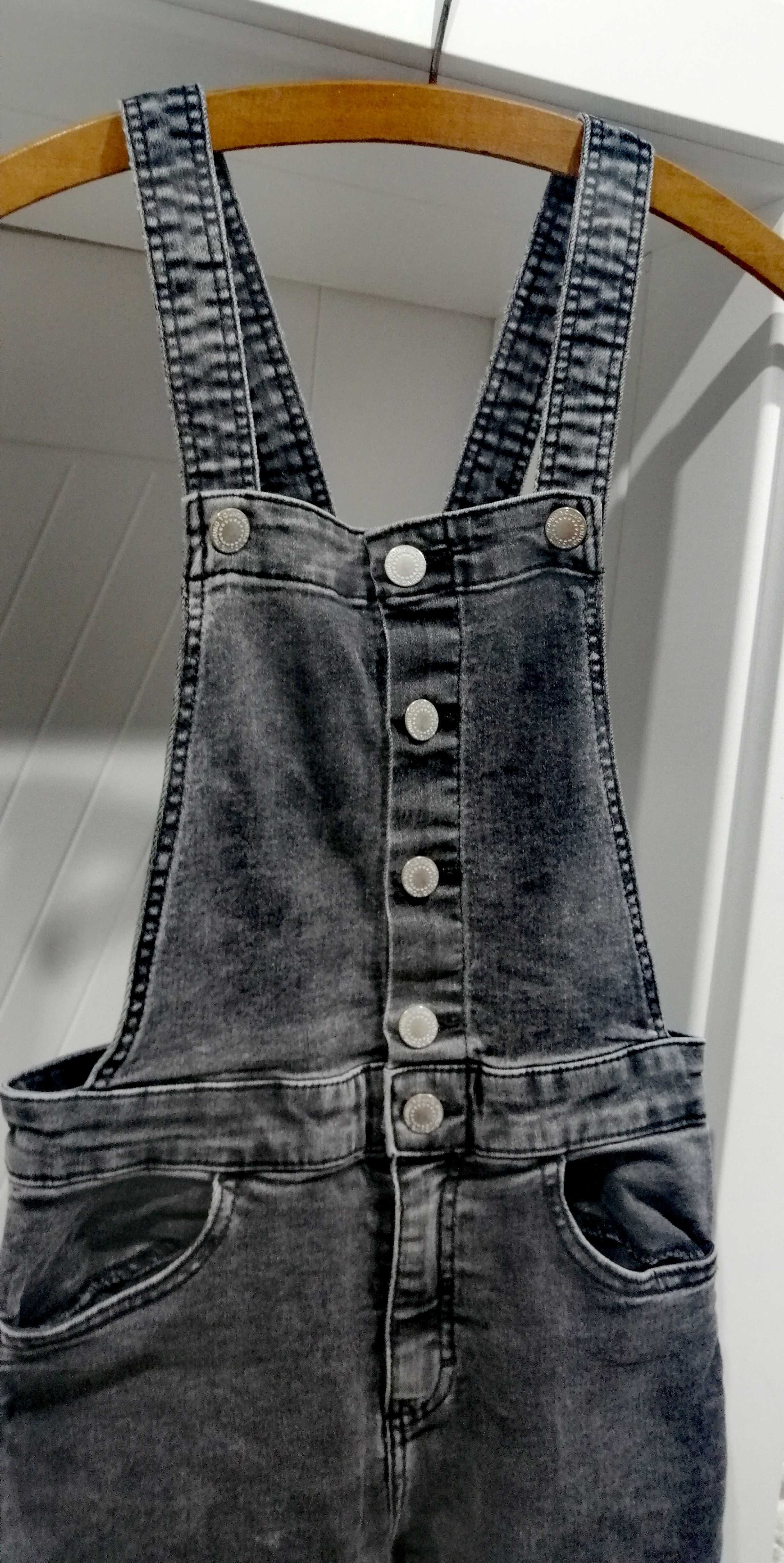 Spodnie ogrodniczki H&M  na 9-11  lat