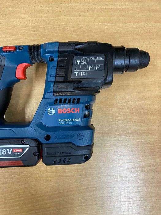 Bosch GBH 18V-22 Professional Młotowiertarka SDS Plus 1,9J aku 5.0Ah