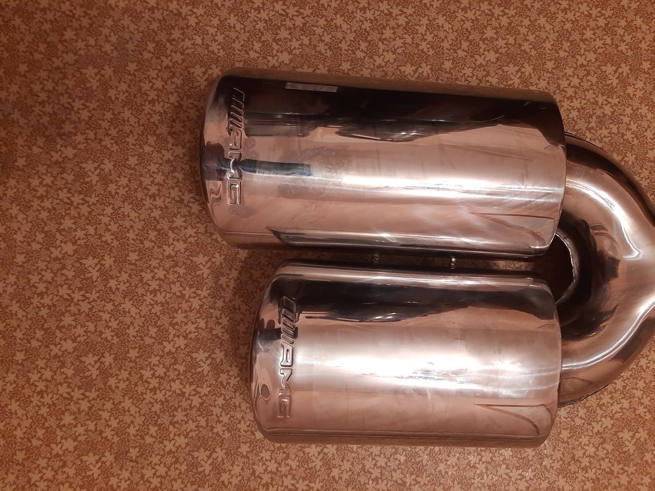 AMG Mercedes .Насадка глушителя.