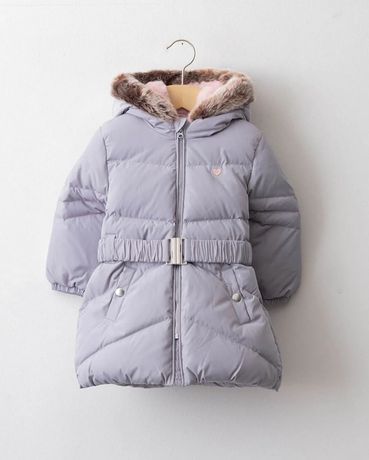 Зимовий пуховик для дівчинки 2-3 роки куртка