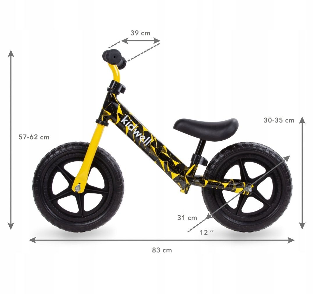 Rowerek biegowy Kidwell Rebel Nowy