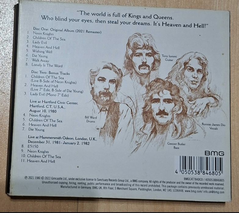 Black Sabbath Heaven and Hell