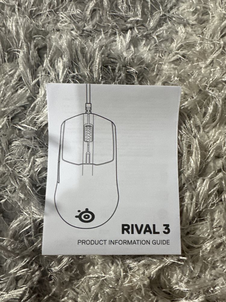 Myszka gamingowa SteelSeries Rival 3