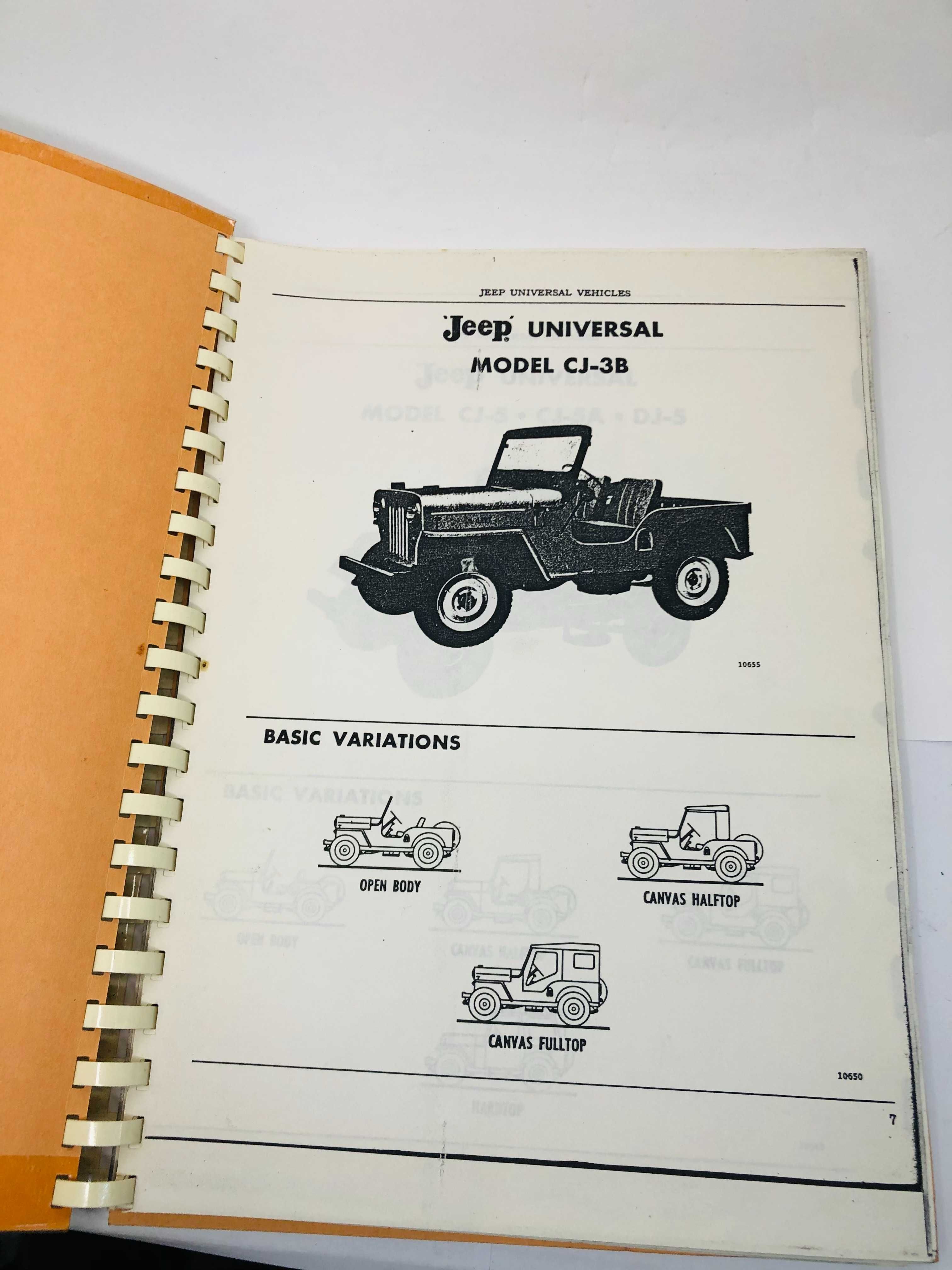 Jeep Universal Model CJ-3B