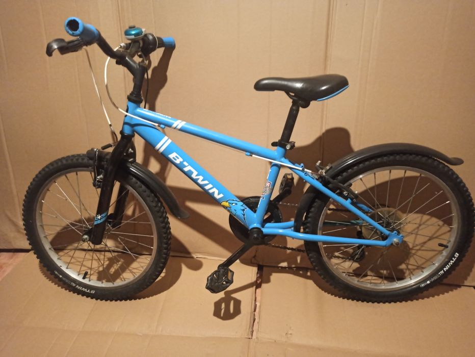 Rower dziecięcy BTWIN dla chłopca 20 cali