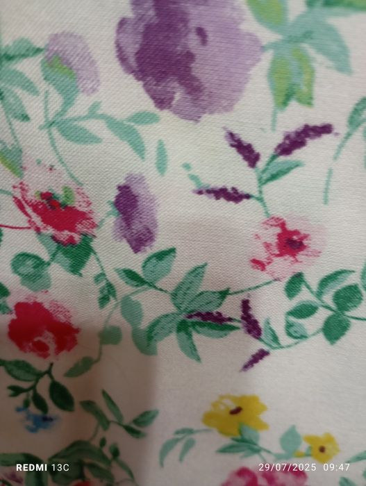 Blusa florida, tamanho M