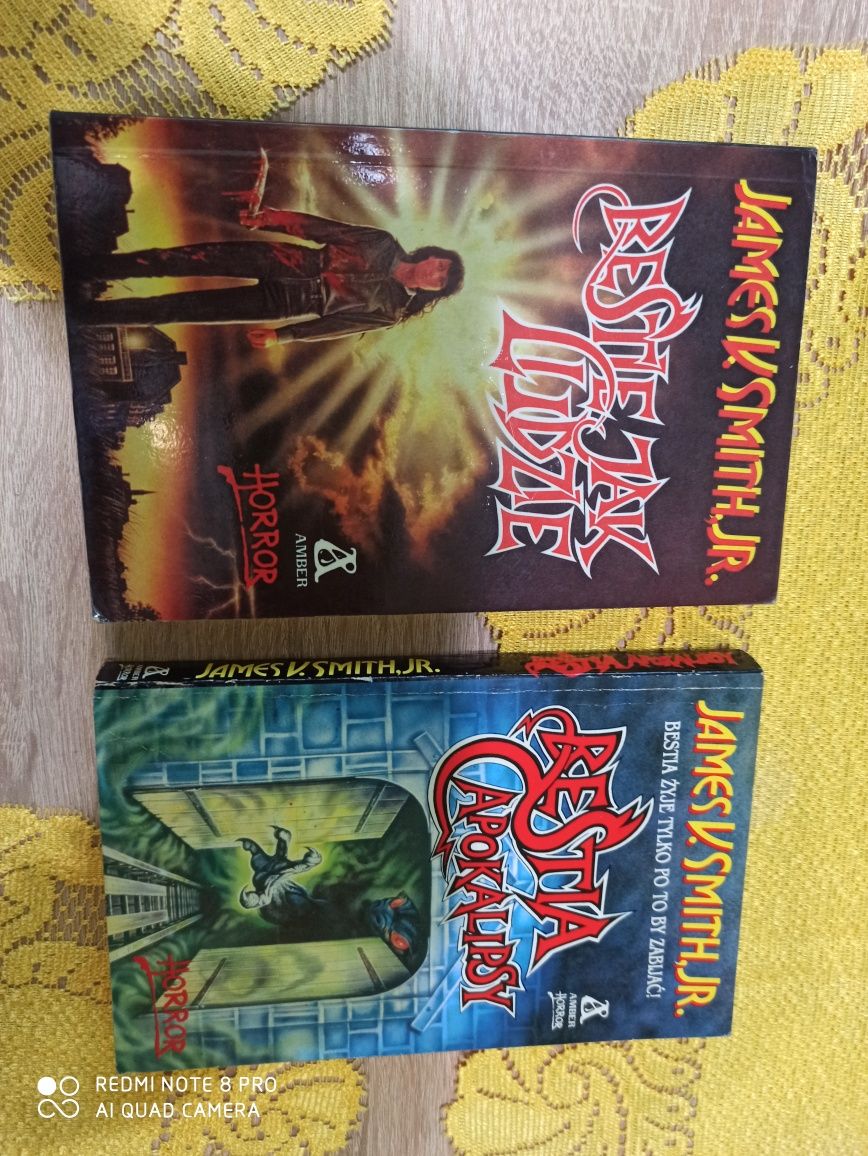 Horror James V.Smith, Jr. Bestie jak ludzie Bestia apokalipsy 2 szt