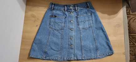 Spódnica Cross Jeans, jasny denim rozm. 40, Vintage