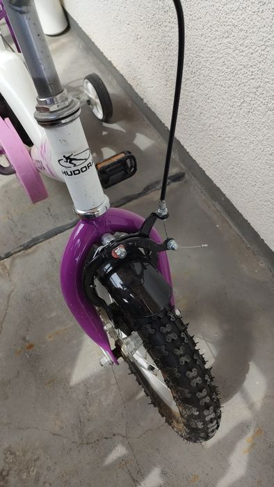 Rowerek Hudora dla dziewczynki 3-4 lata stan bdb