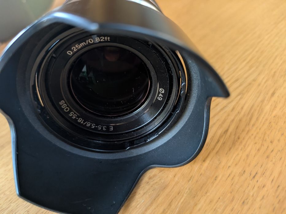 Obiektyw SEL1855 Sony E - OSS