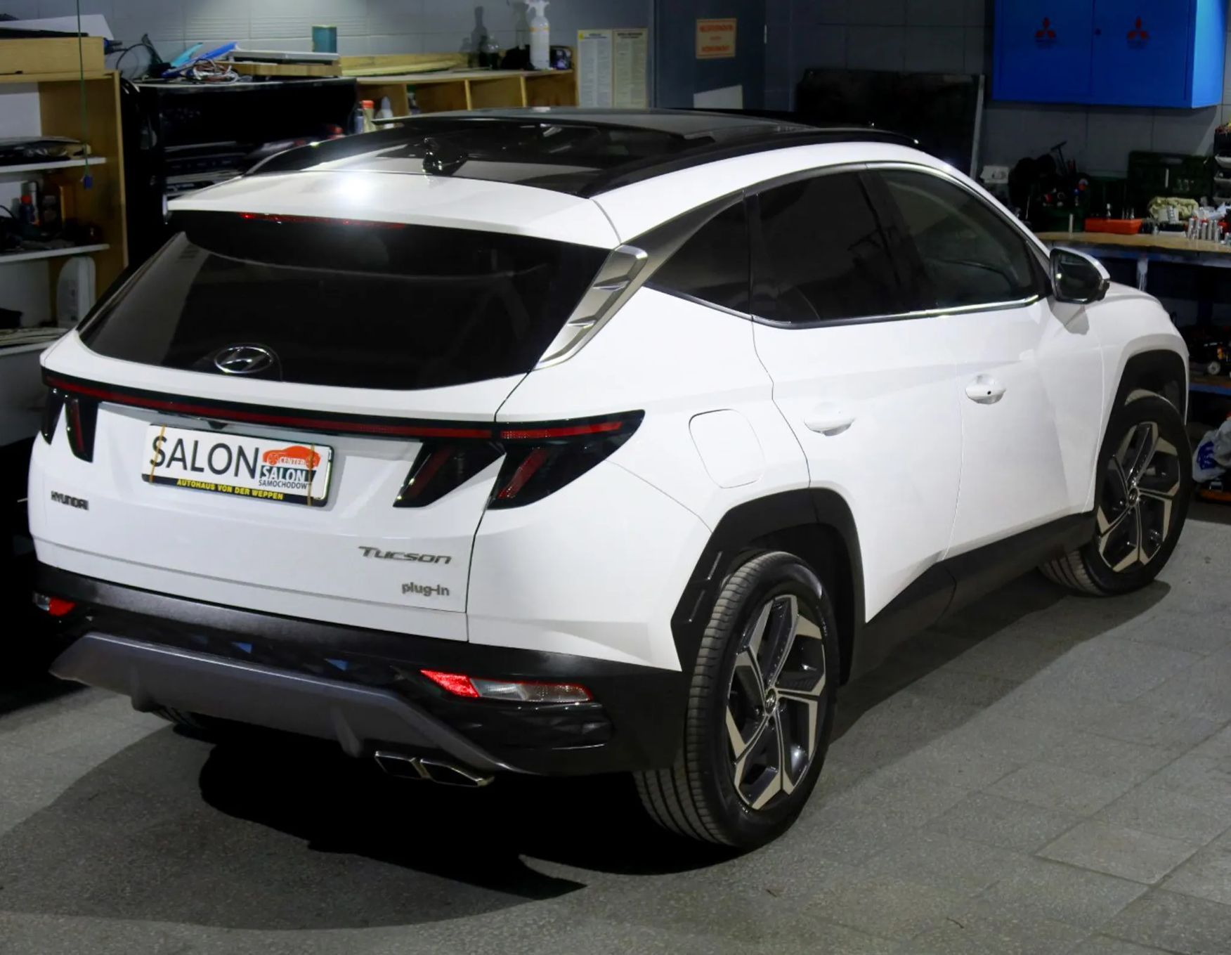 Hyundai Tucson 265ps 4WD Prime Full Panorama Wentyle 360° Krell Hak Pamięć ACC Winter