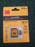 Kodak microSD 64GB + adapter
