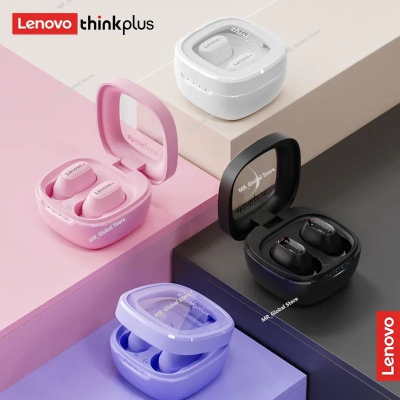 Бездротові TWS навушники Lenovo ThinkPlus XT62 Bluetooth, кол. чорний