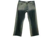 Outrage rybaczki 7/8 jeansy dyed urban męskie 34 L