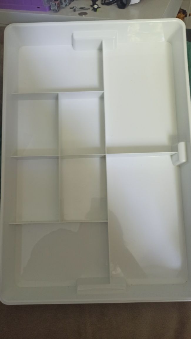 Ikea organizer Kuggis z 6 przegródkami 37x54x21 cm.