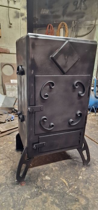 Piec typu koza robiony z grubej blachy 10mm(niezniszczalny)